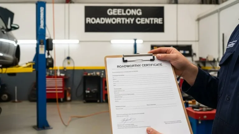 Roadworthy Certificate in Geelong VIC: Cost, Process & FAQs