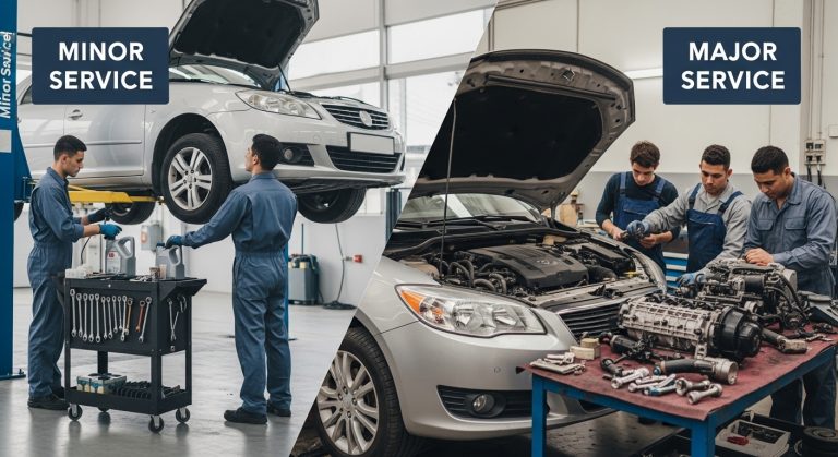 Minor vs Major Car Service: What’s the Real Difference?